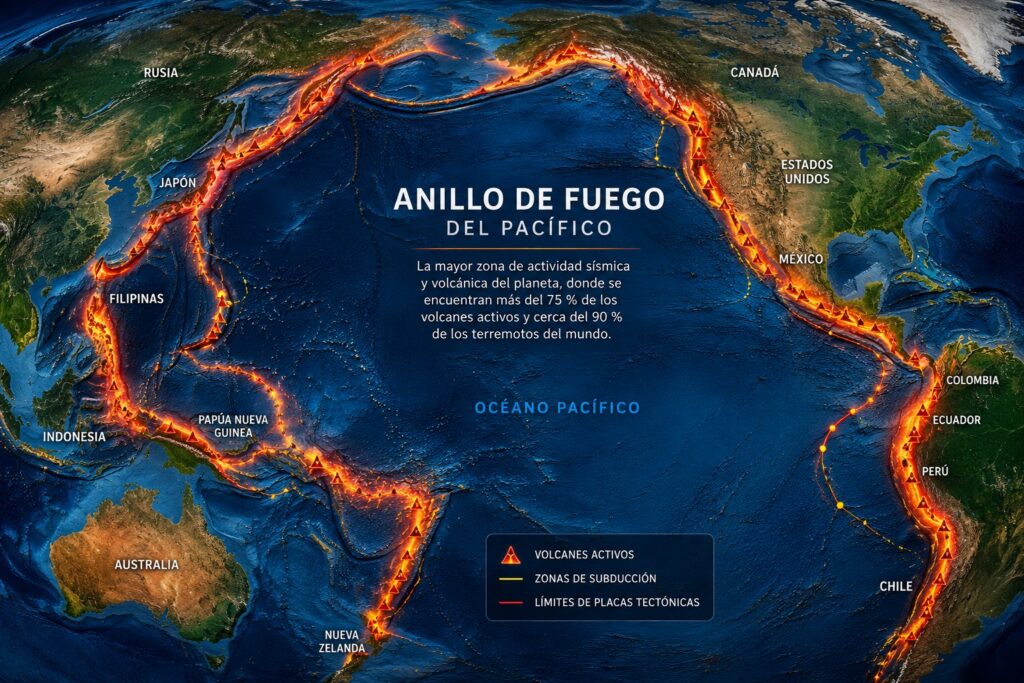 Anillo de fuego del pacífico