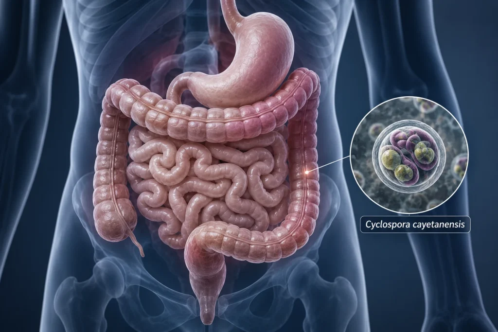 Infección parasitaria intestinal