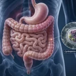 Infección parasitaria intestinal por Cyclospora cayetanensis