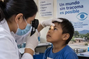 El Salvador elimina el tracoma